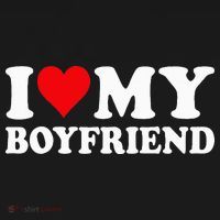 I Love My Boyfriend I Heart My Boyfriend BF Women's Tank Top thumb 5