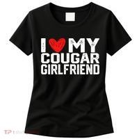 I Love My Cougar Girlfriend I Heart My Cougar Girlfriend Women's T-Shirt thumb 0