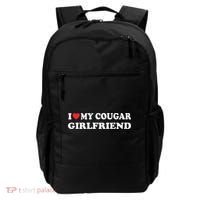 I Love My Cougar Girlfriend I Heart My Cougar Girlfriend GF Backpack thumb 0