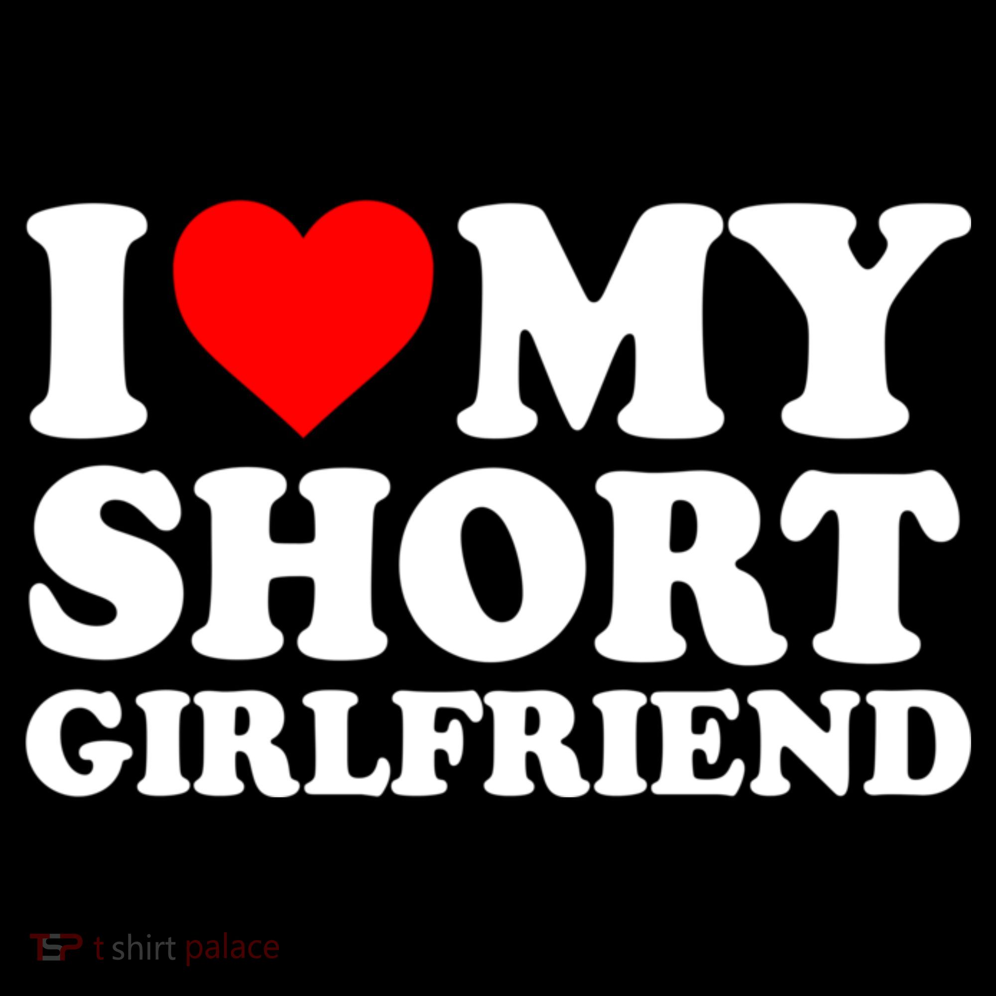 I Love My Short GF | I Love My Short Girlfriend GF Coffee Mug
