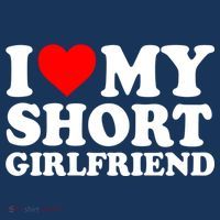 I Love My Short GF | I Love My Short Girlfriend GF Bucket Hat thumb 4