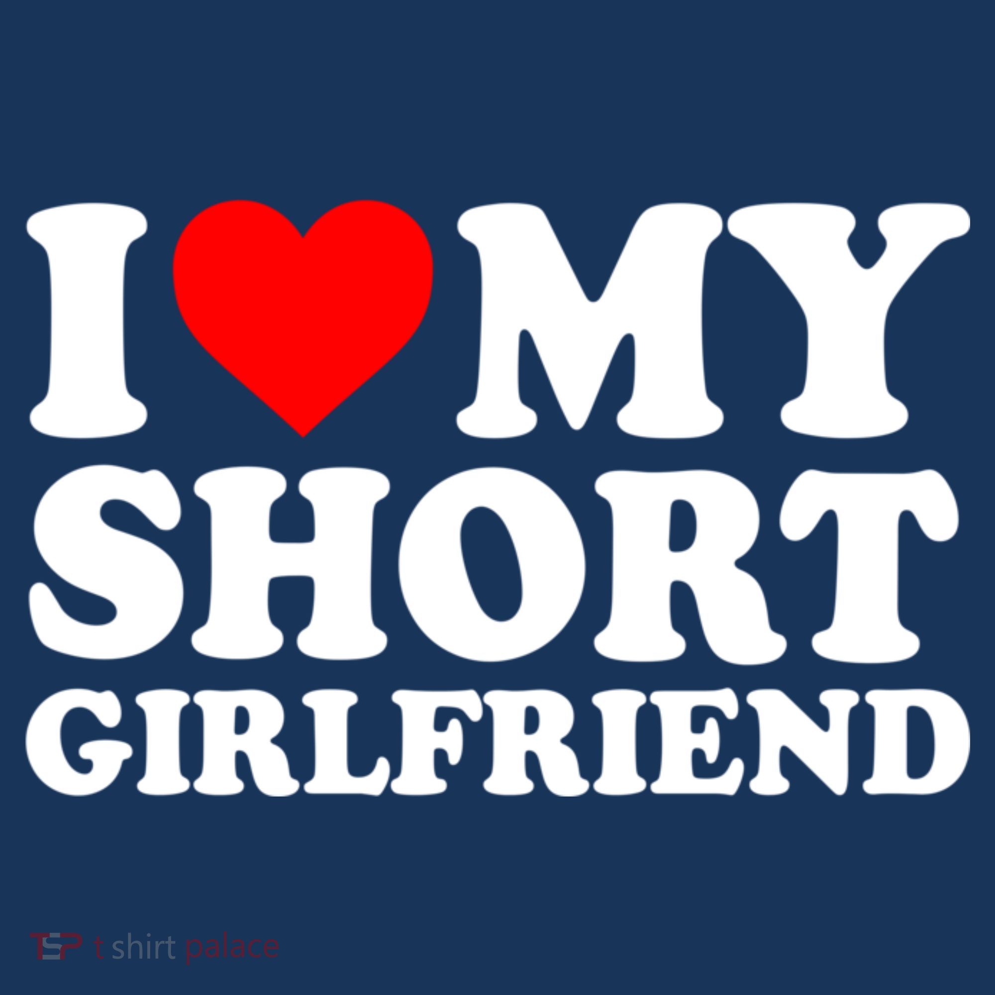 I Love My Short GF | I Love My Short Girlfriend GF Bucket Hat