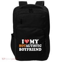 I Love My Hot Autistic Boyfriend Impact Tech Backpack thumb 0