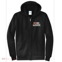 I Love My Hot Autistic Boyfriend Full Zip Hoodie thumb 0