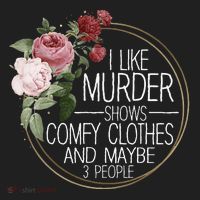 I Like Murder Shows Comfy Clothes Beanie thumb 2