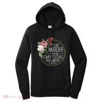 I Like Murder Shows Comfy Clothes Women's Hoodie thumb 0