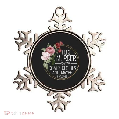 I Like Murder Shows Comfy Clothes Ornament