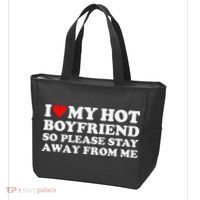 I Love My Hot Boyfriend So Please Stay Away From Me Tote Bag thumb 3