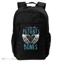 I Love My Patients To The Bones Chiropractor Chiropractic Backpack thumb 0