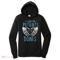 I Love My Patients To The Bones Chiropractor Chiropractic Women's Hoodie thumb 0
