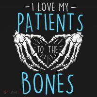 I Love My Patients To The Bones Chiropractor Chiropractic Women's Hoodie thumb 2