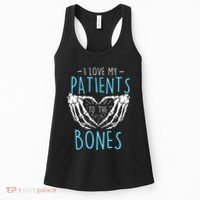 I Love My Patients To The Bones Chiropractor Chiropractic Women's Tank Top thumb 0