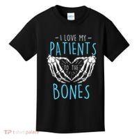 I Love My Patients To The Bones Chiropractor Chiropractic Kids T-Shirt thumb 0