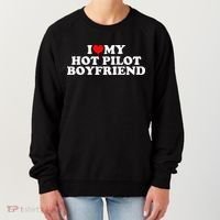 I Love My Hot Pilot Boyfriend Women's Sweatshirt thumb 0
