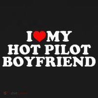 I Love My Hot Pilot Boyfriend Women's Tank Top thumb 5