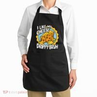 I Like My Cheese Drippy Bruh Funny Meme Pop Culture Apron thumb 2