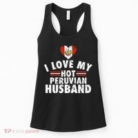 I Love My Hot Peruvian Husband Anniversary Birthday Women's Tank Top thumb 0