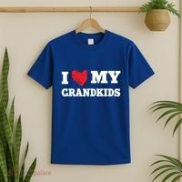 I Love My Grand Favorite Family Member Valentines Gift T-Shirt thumb 2