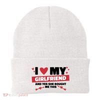 I Love My Girlfriend And Yes She Bought Me This Beanie thumb 0