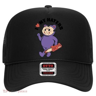 I Love My Haters Teddy Bear Hat