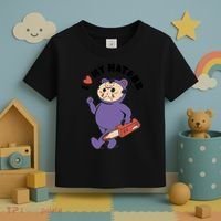 I Love My Haters Teddy Bear Toddler T-Shirt thumb 3
