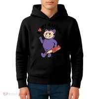 I Love My Haters Teddy Bear Kids Hoodie thumb 4