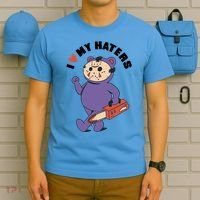 I Love My Haters Teddy Bear T-Shirt thumb 5