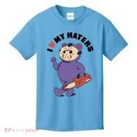 I Love My Haters Teddy Bear Kids T-Shirt thumb 0