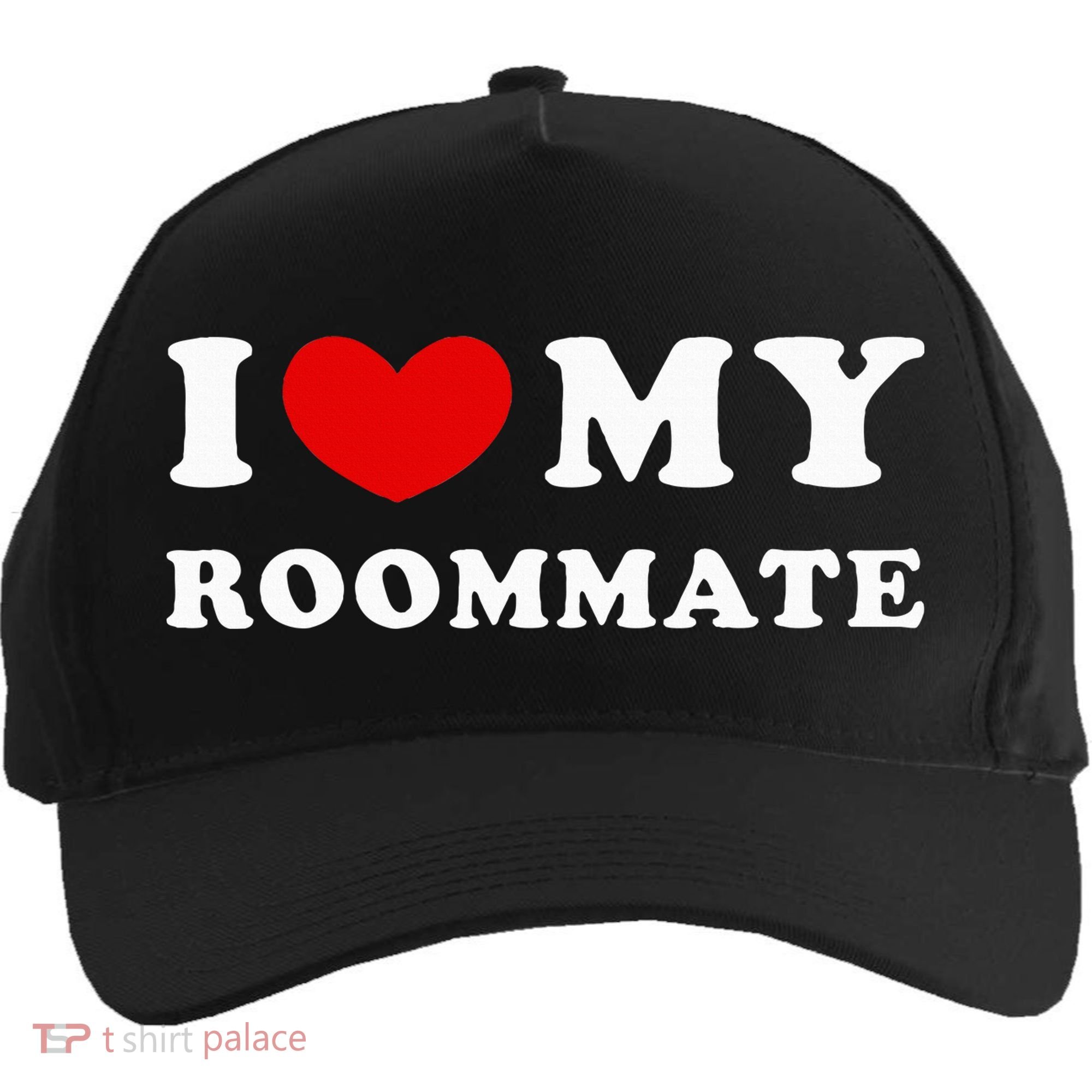 I Love My Roommate I Heart My Roommate Five-Panel Snapback Cap