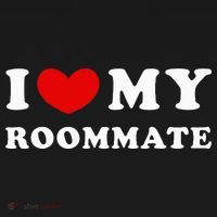 I Love My Roommate I Heart My Roommate Women's Hoodie thumb 2