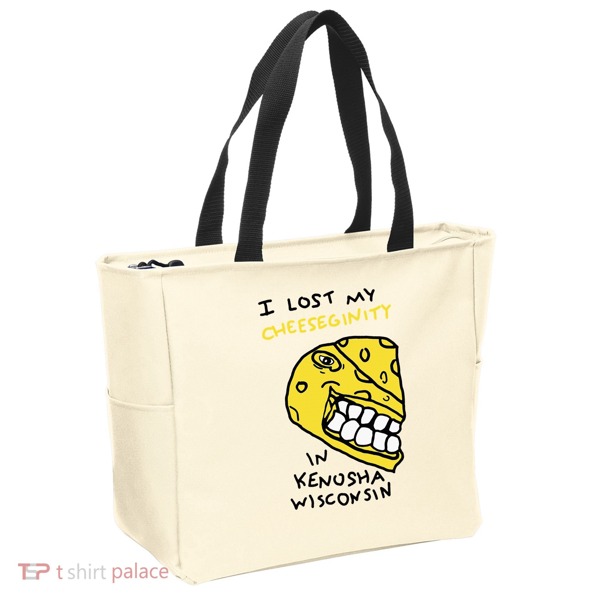 I Lost My Cheeseginity In Kenosha Wisconsin Tote Bag