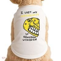 I Lost My Cheeseginity In Kenosha Wisconsin Doggie Tank thumb 0