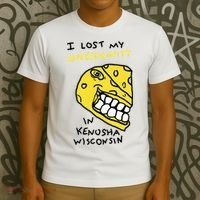 I Lost My Cheeseginity In Kenosha Wisconsin T-Shirt thumb 3