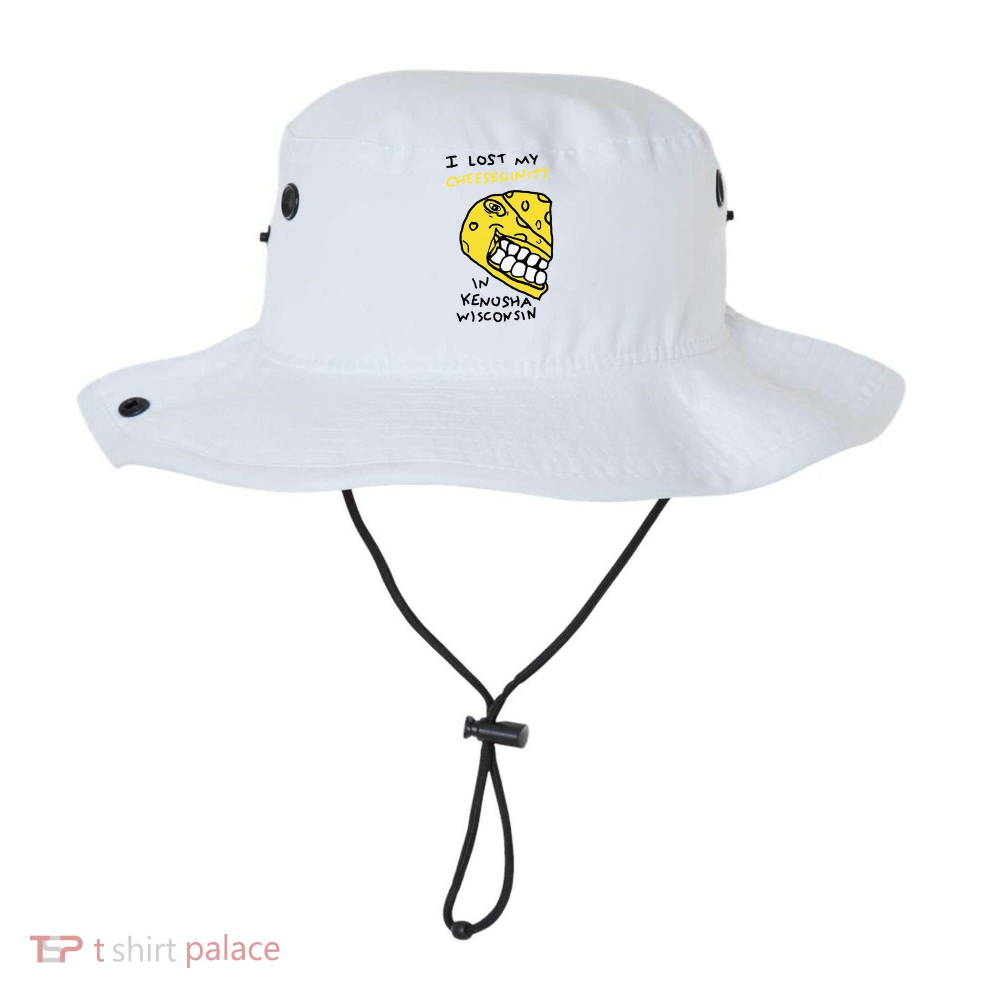 I Lost My Cheeseginity In Kenosha Wisconsin Bucket Hat