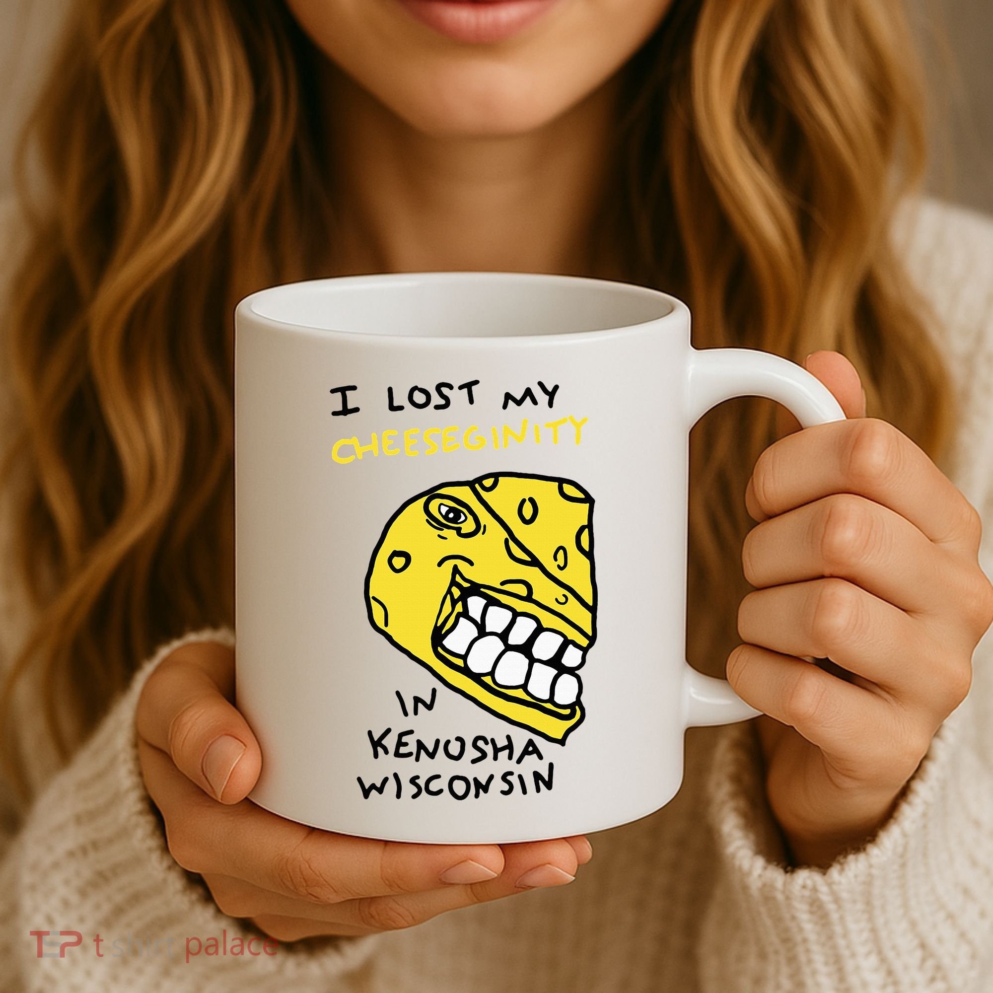 I Lost My Cheeseginity In Kenosha Wisconsin Coffee Mug
