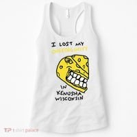 I Lost My Cheeseginity In Kenosha Wisconsin Women's Tank Top thumb 0