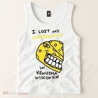 I Lost My Cheeseginity In Kenosha Wisconsin Tank Top thumb 2