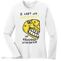 I Lost My Cheeseginity In Kenosha Wisconsin Women's Long Sleeve Shirt thumb 0
