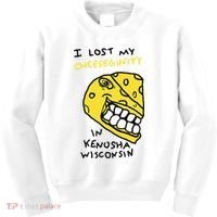 I Lost My Cheeseginity In Kenosha Wisconsin Kids Sweatshirt thumb 0