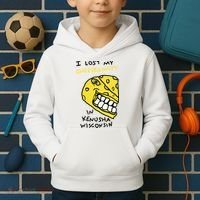 I Lost My Cheeseginity In Kenosha Wisconsin Kids Hoodie thumb 2