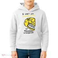 I Lost My Cheeseginity In Kenosha Wisconsin Kids Hoodie thumb 4