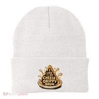 I Like My Cheese Drippy Bruh Funny Meme Pop Culture Beanie thumb 0