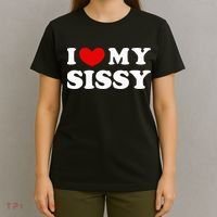 I Love My Sissy I Heart My Sister T-Shirt thumb 4