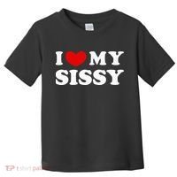 I Love My Sissy I Heart My Sister Toddler T-Shirt thumb 0