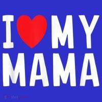 I Love My Mama Heart Celebrate Mom Gift Toddler Hoodie thumb 2