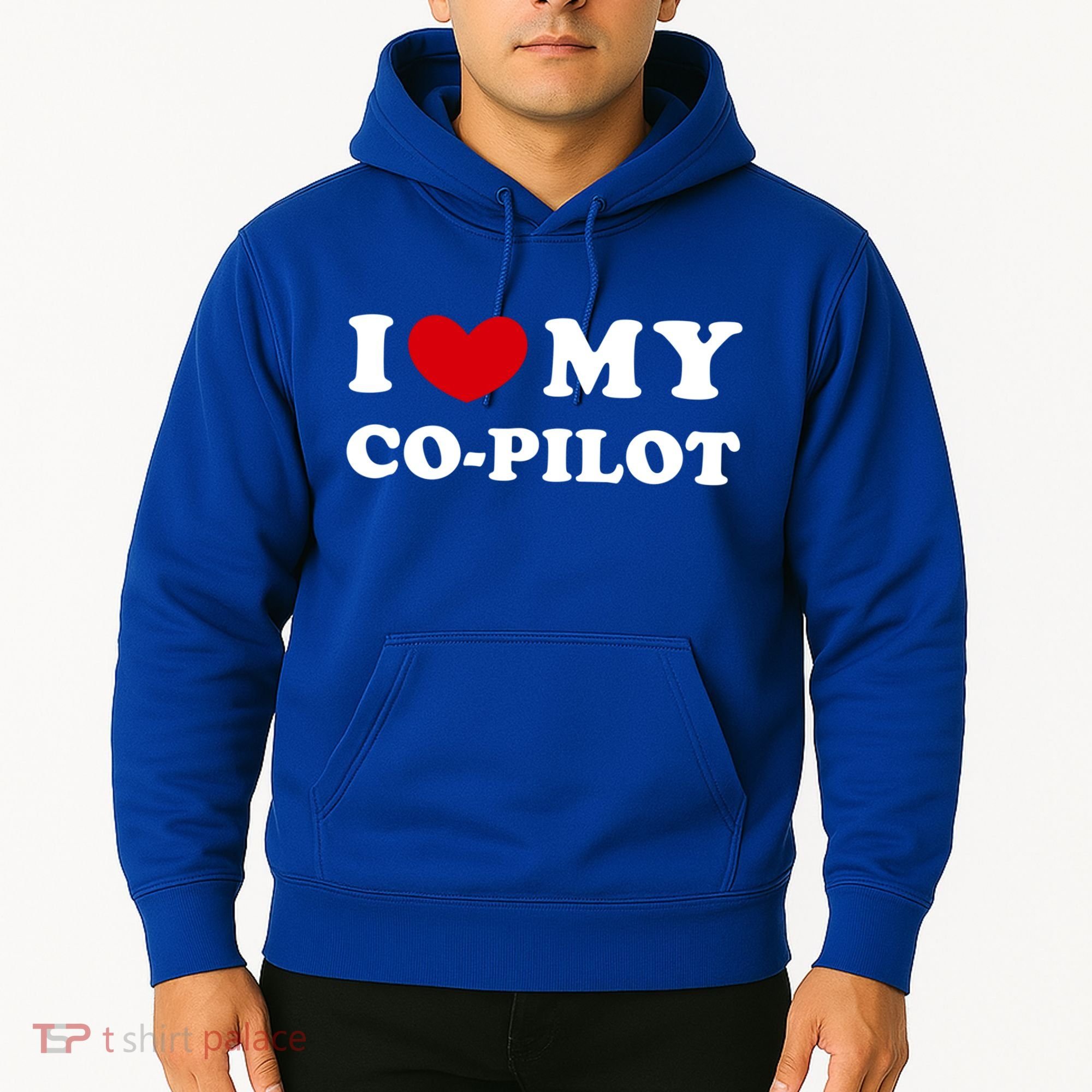 I Love My Copilot I Heart My Copilot Great Gift Hoodie