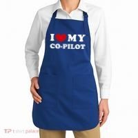 I Love My Copilot I Heart My Copilot Great Gift Apron thumb 2
