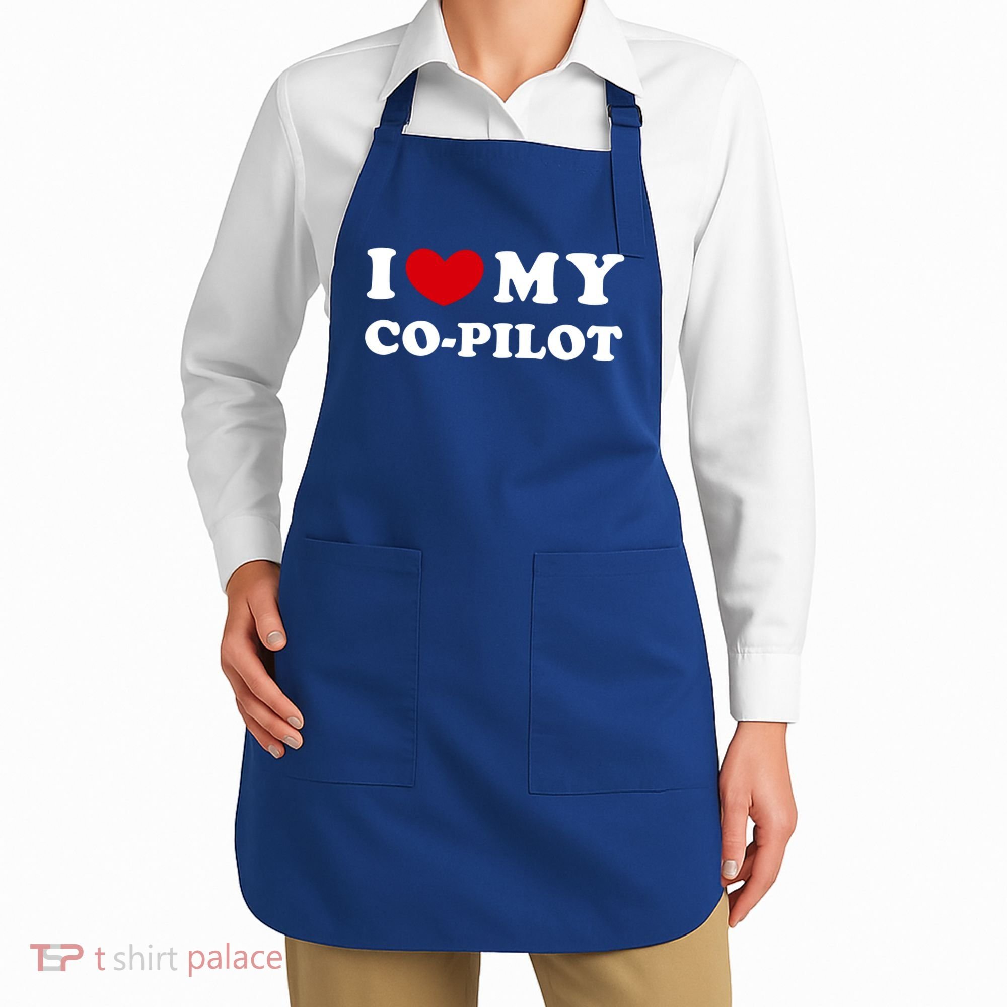 I Love My Copilot I Heart My Copilot Great Gift Apron