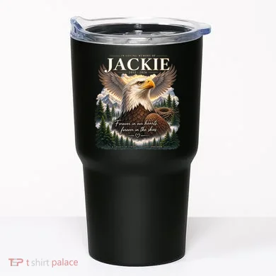 In Loving Memory Jackie Eagle Tumbler