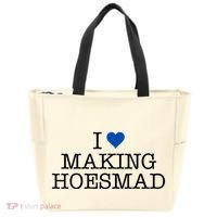 I Love Making Hoesmad Tote Bag thumb 0